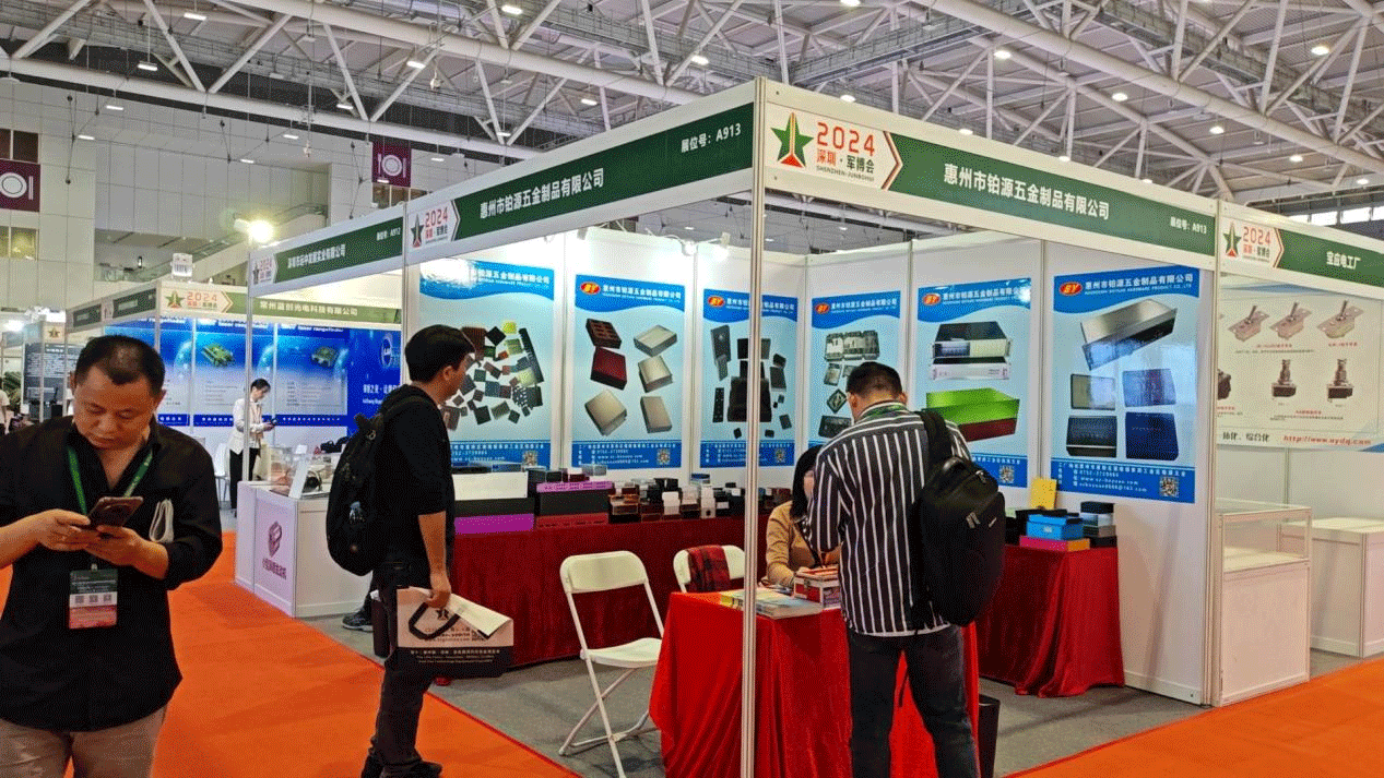 如期而至，鉑源五金在第12屆軍博會上大放異彩